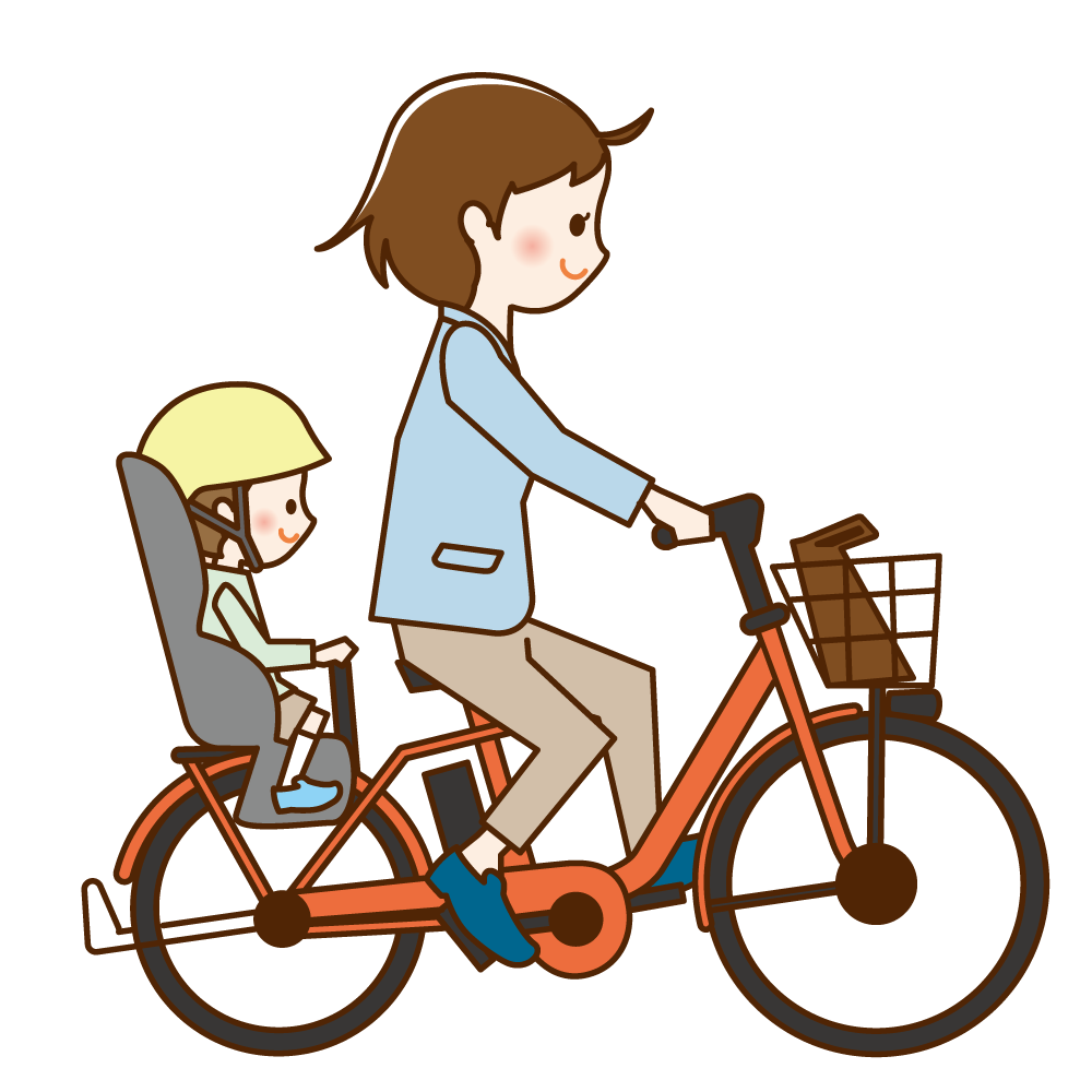 子ども後乗せ自転車
